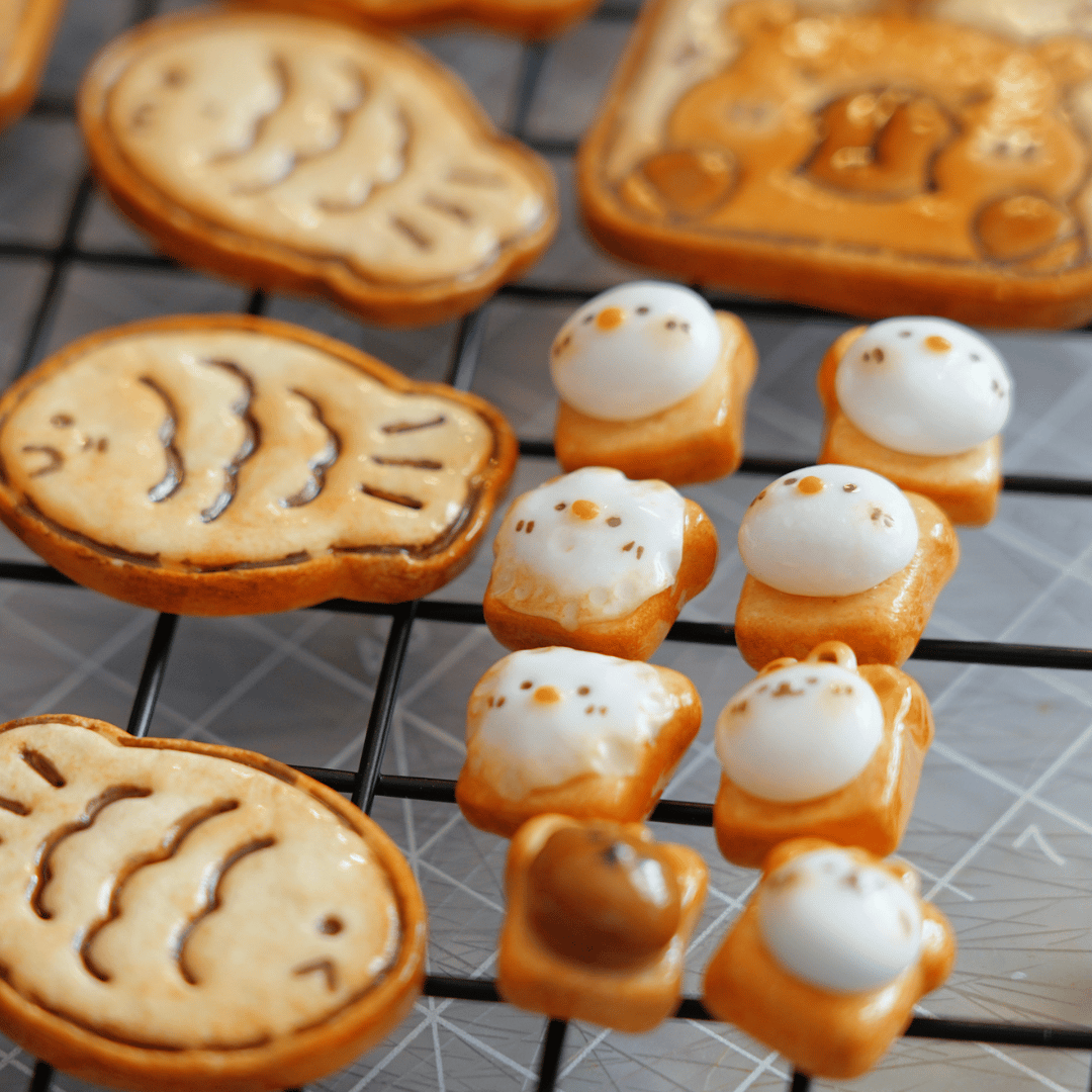 Breakfast Magnets - Bread & Waffles