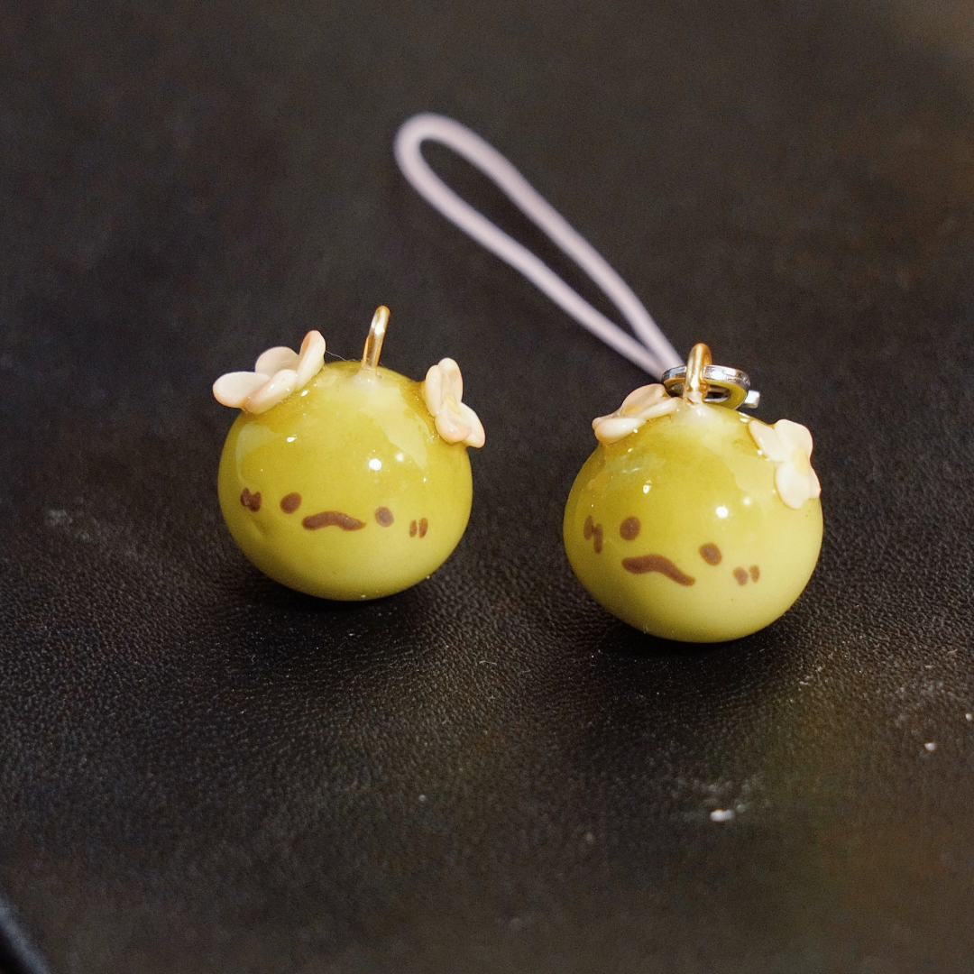 Matcha Mochi Phone Charm