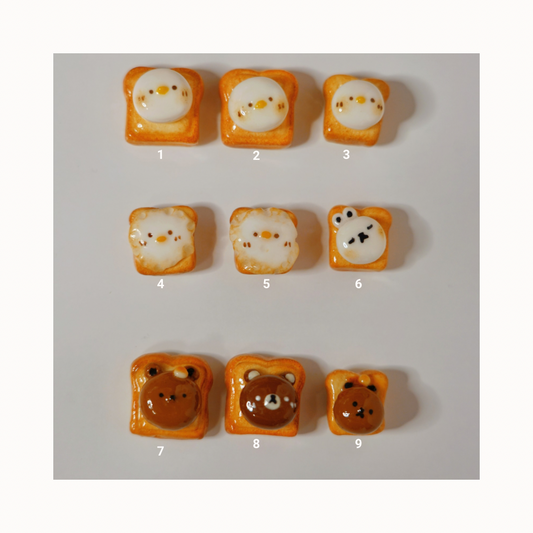Breakfast Magnets - Bread & Waffles