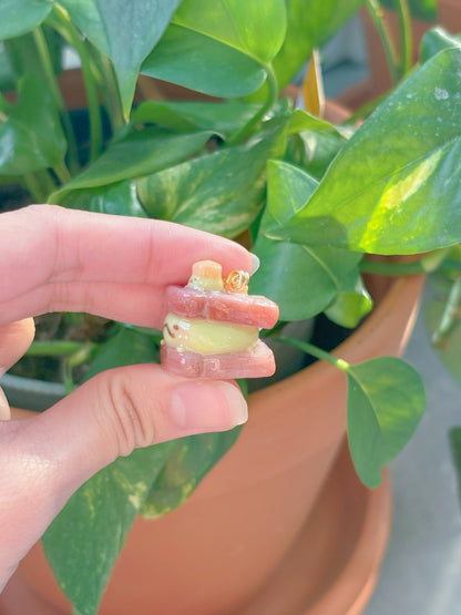 Froggie Ube Toast Keychain - Customizable