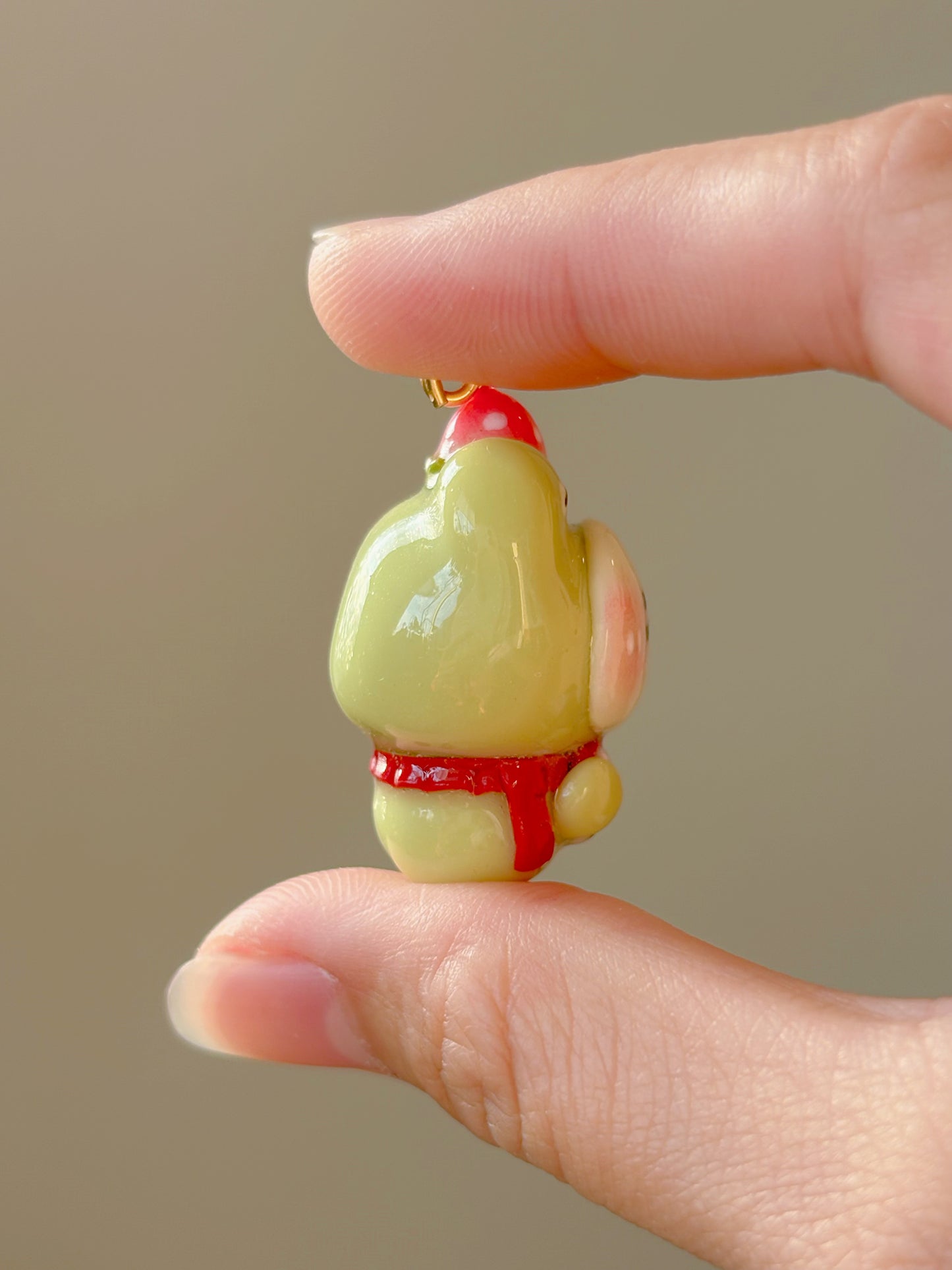 Froggie & Mushroom Keychain - Customizable