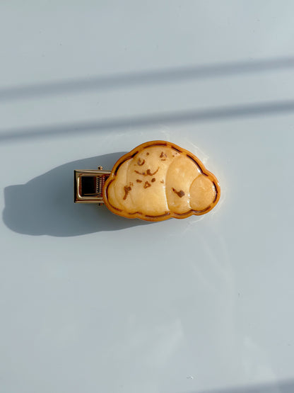 Hair Clip - Croissant & Taiyaki