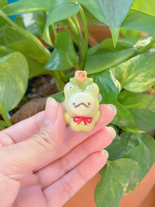 Froggie & Tulip Keychain - Customizable