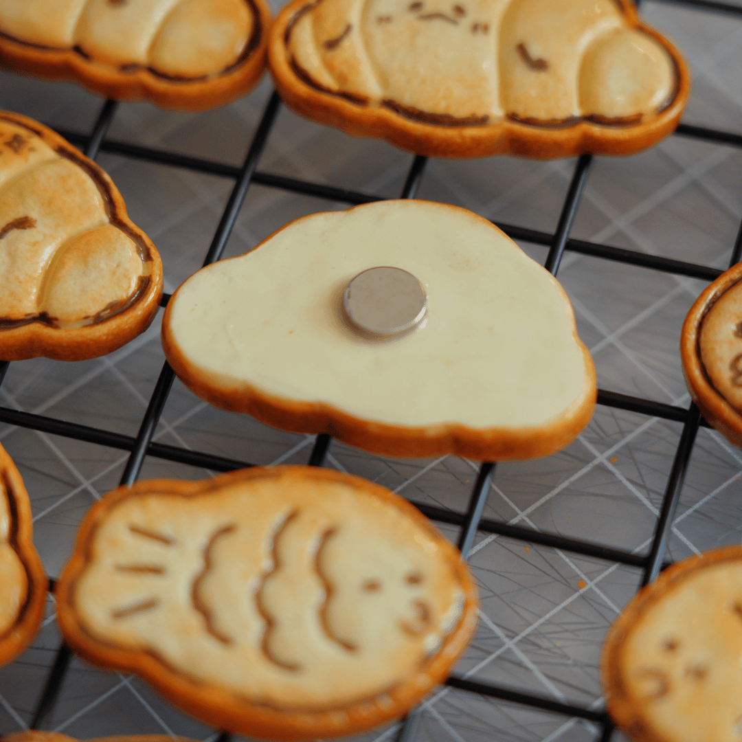 Breakfast Magnets - Croissant and Taiyaki