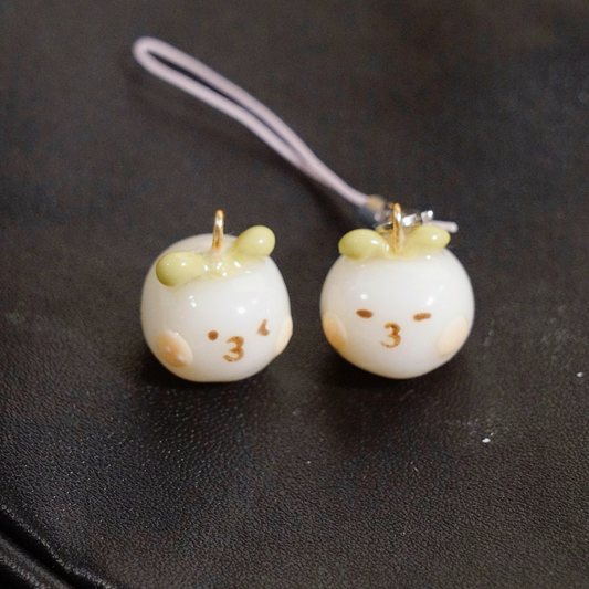 Mini Daikon Phone Charm