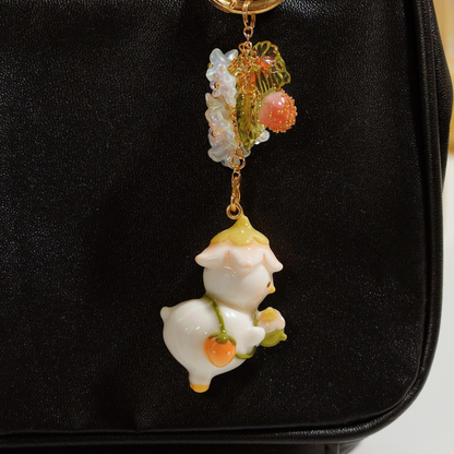 Lily & Leo Keychain - Customizable