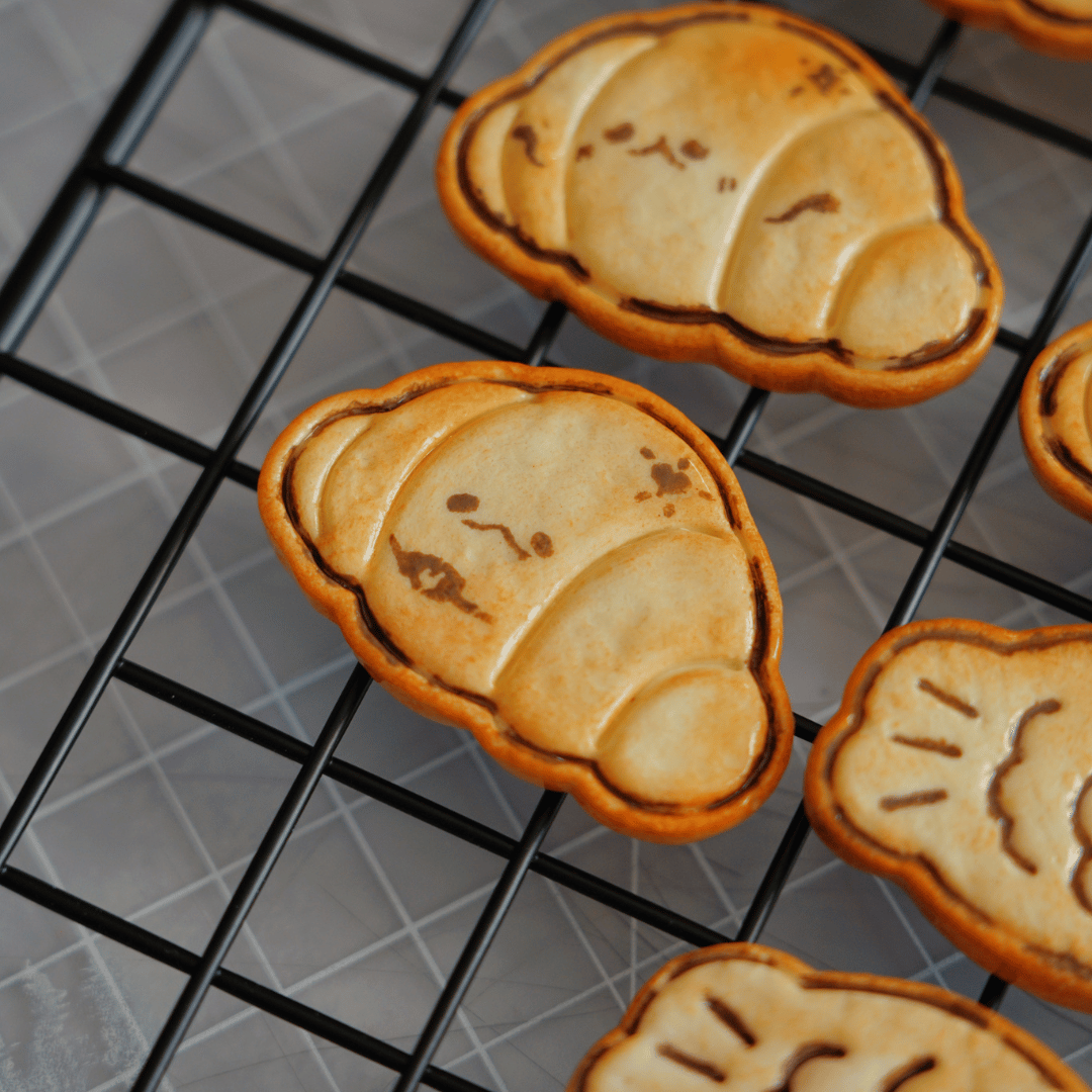 Breakfast Magnets - Croissant and Taiyaki