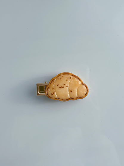 Hair Clip - Croissant & Taiyaki
