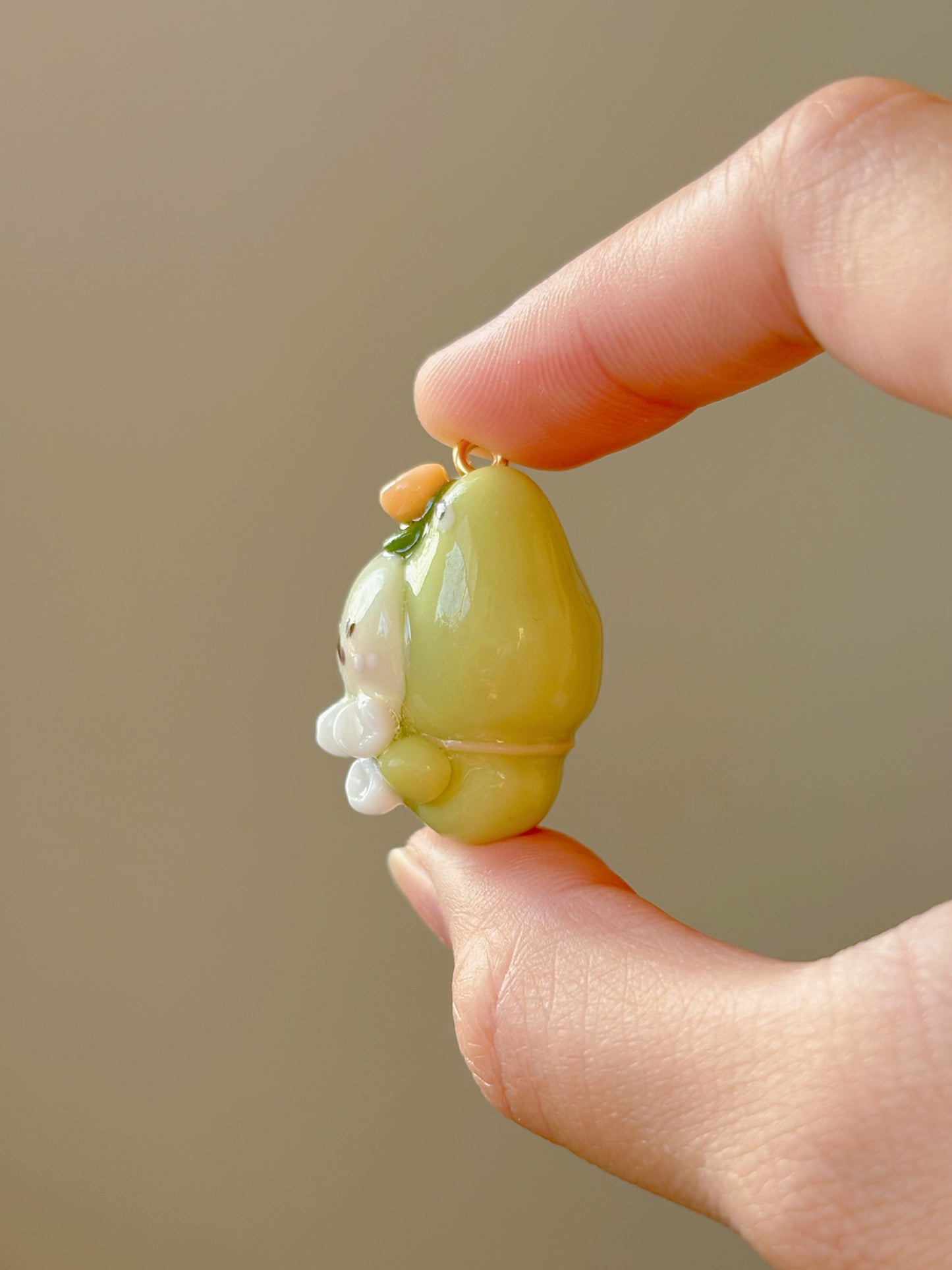 Froggie & Ling Lan Flower Keychain - Customizable