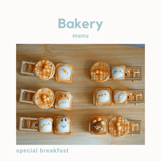 Hair Clip - Special Breakfast