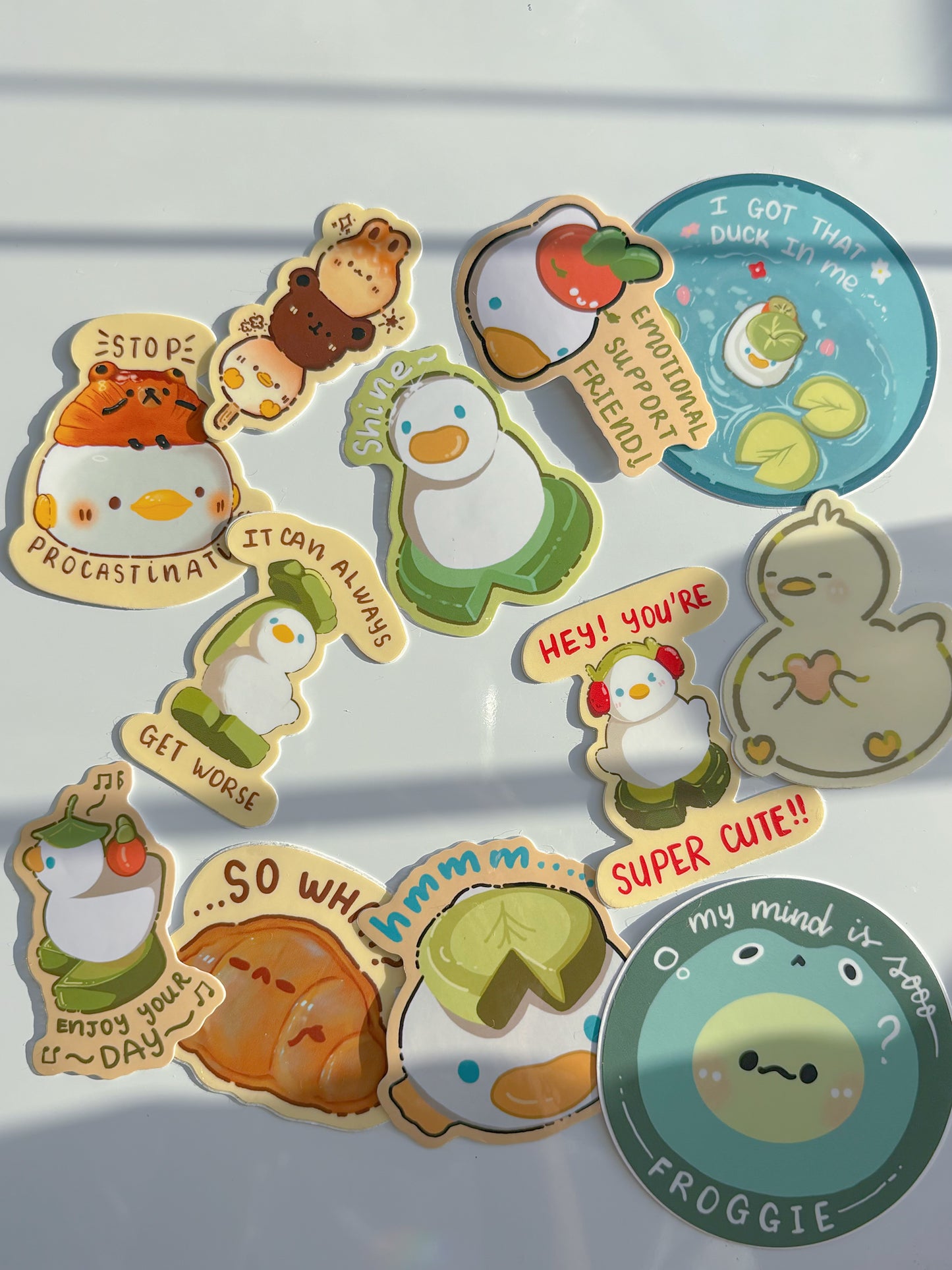 Duckies Stickers