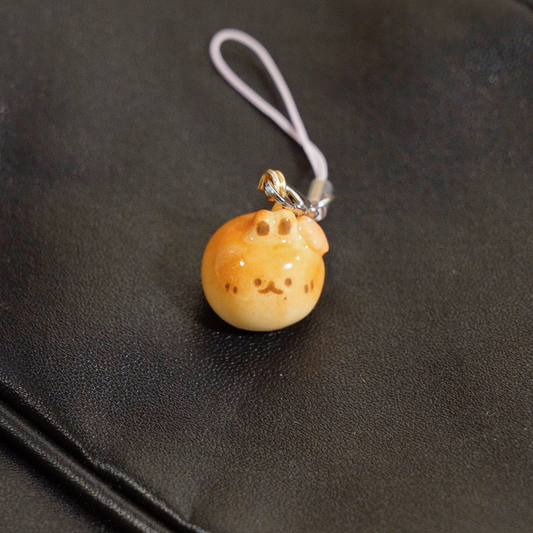 Bunny Bread Phone Charms
