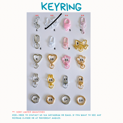 Froggie Ube Toast Keychain - Customizable