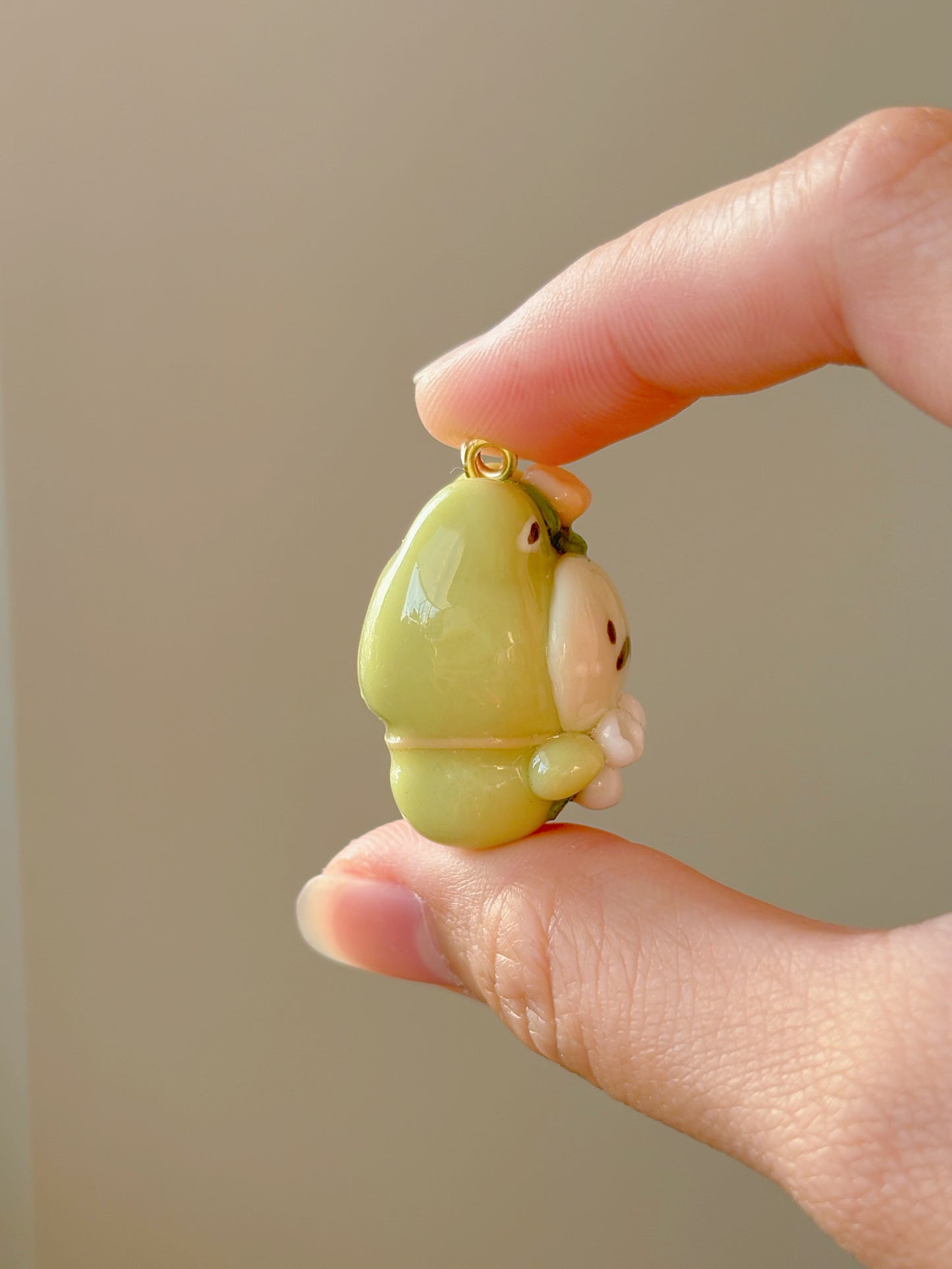 Froggie & Ling Lan Flower Keychain - Customizable