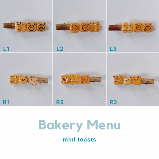 Hair Clip - Mini Toast