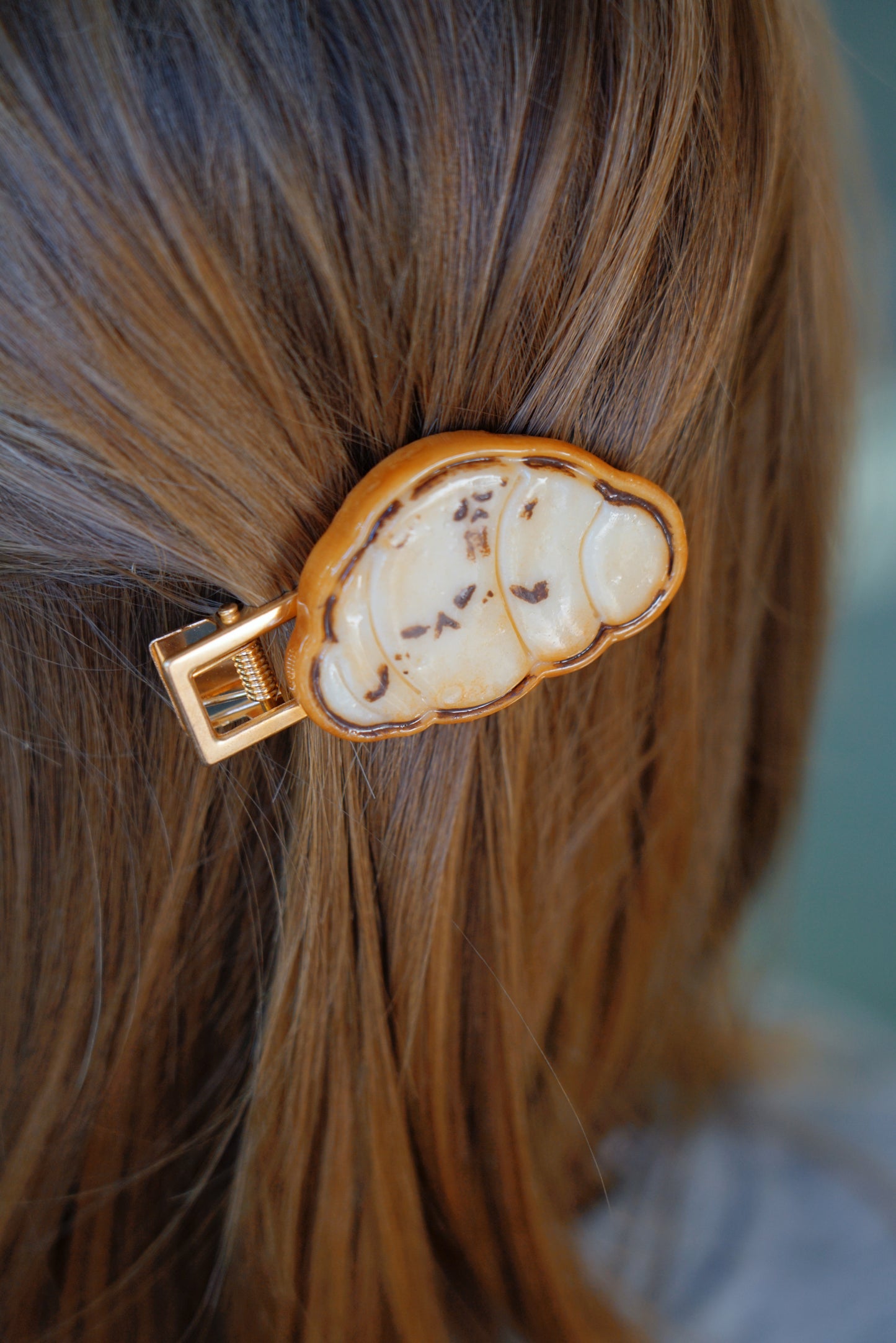 Hair Clip - Croissant & Taiyaki