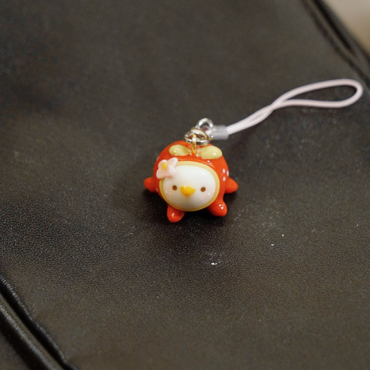 Squid Duckie Phone Charm