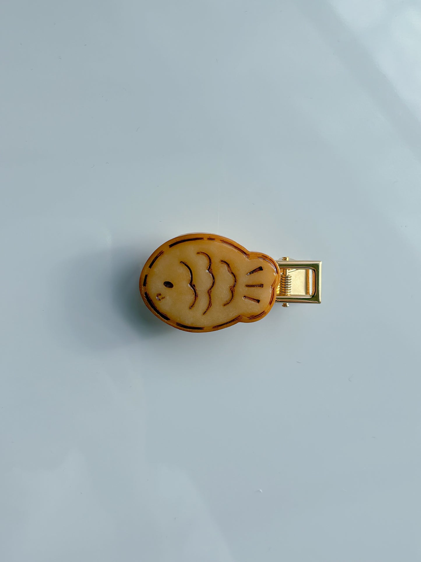 Hair Clip - Croissant & Taiyaki