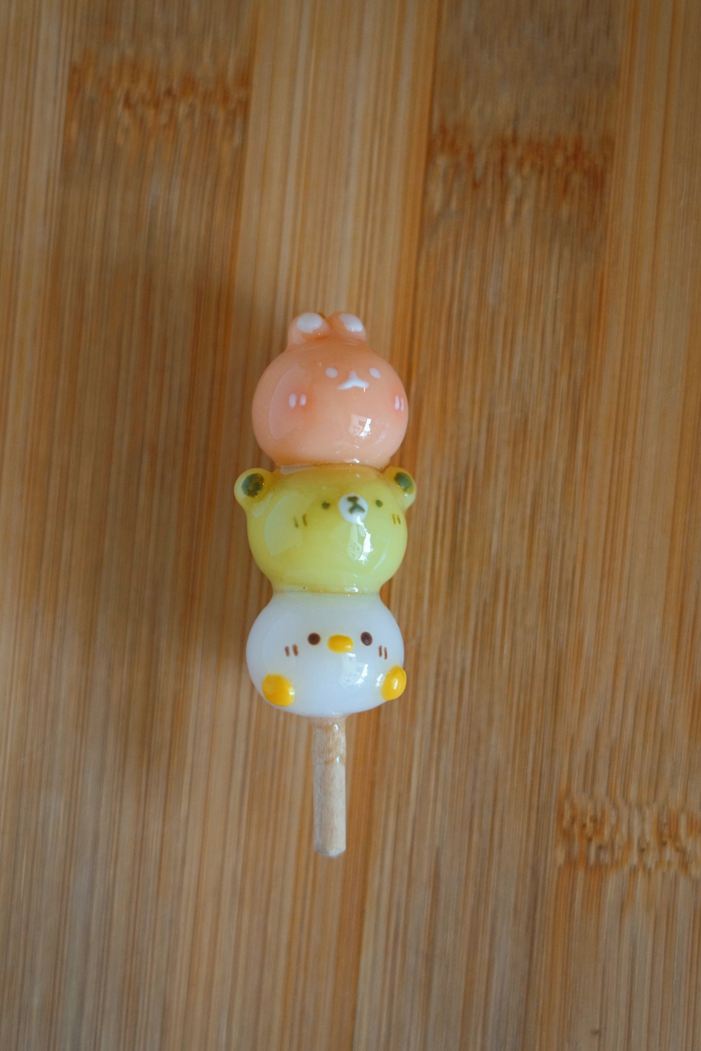 Mochi Dango Friends Keychain - Customizable