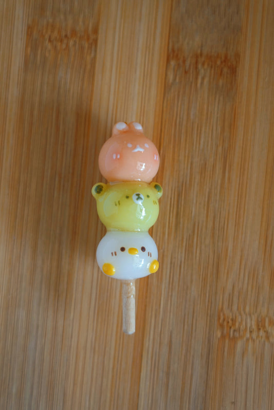 Mochi Dango Friends Keychain - Customizable