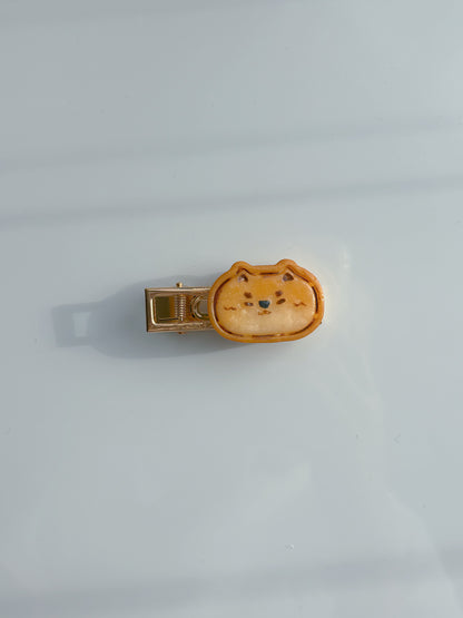 Hair Clip - Croissant & Taiyaki