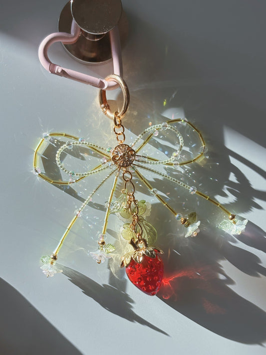 Beaded Charms - Strawberry