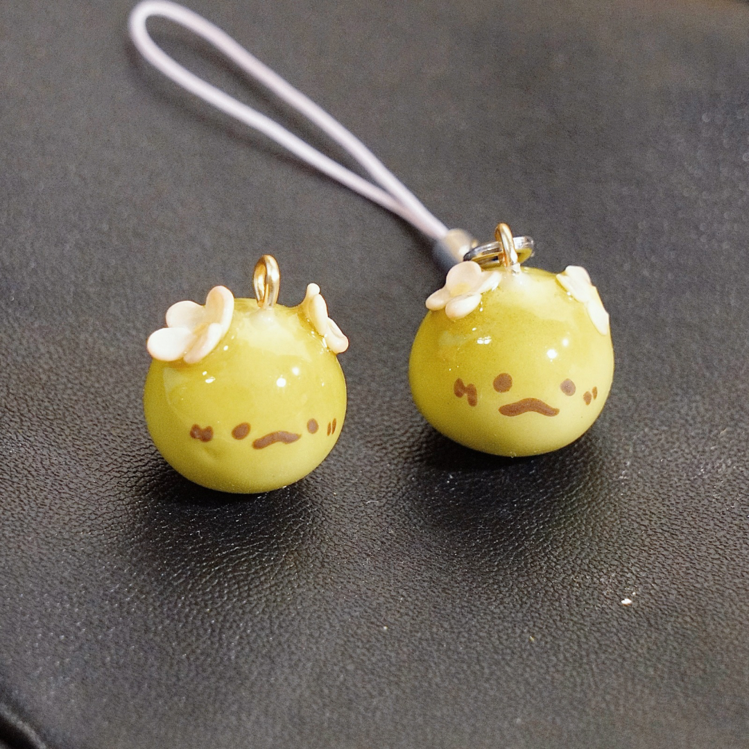 Matcha Mochi Phone Charm