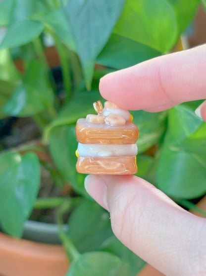 Duckie Ube Toast Keychain - Customizable