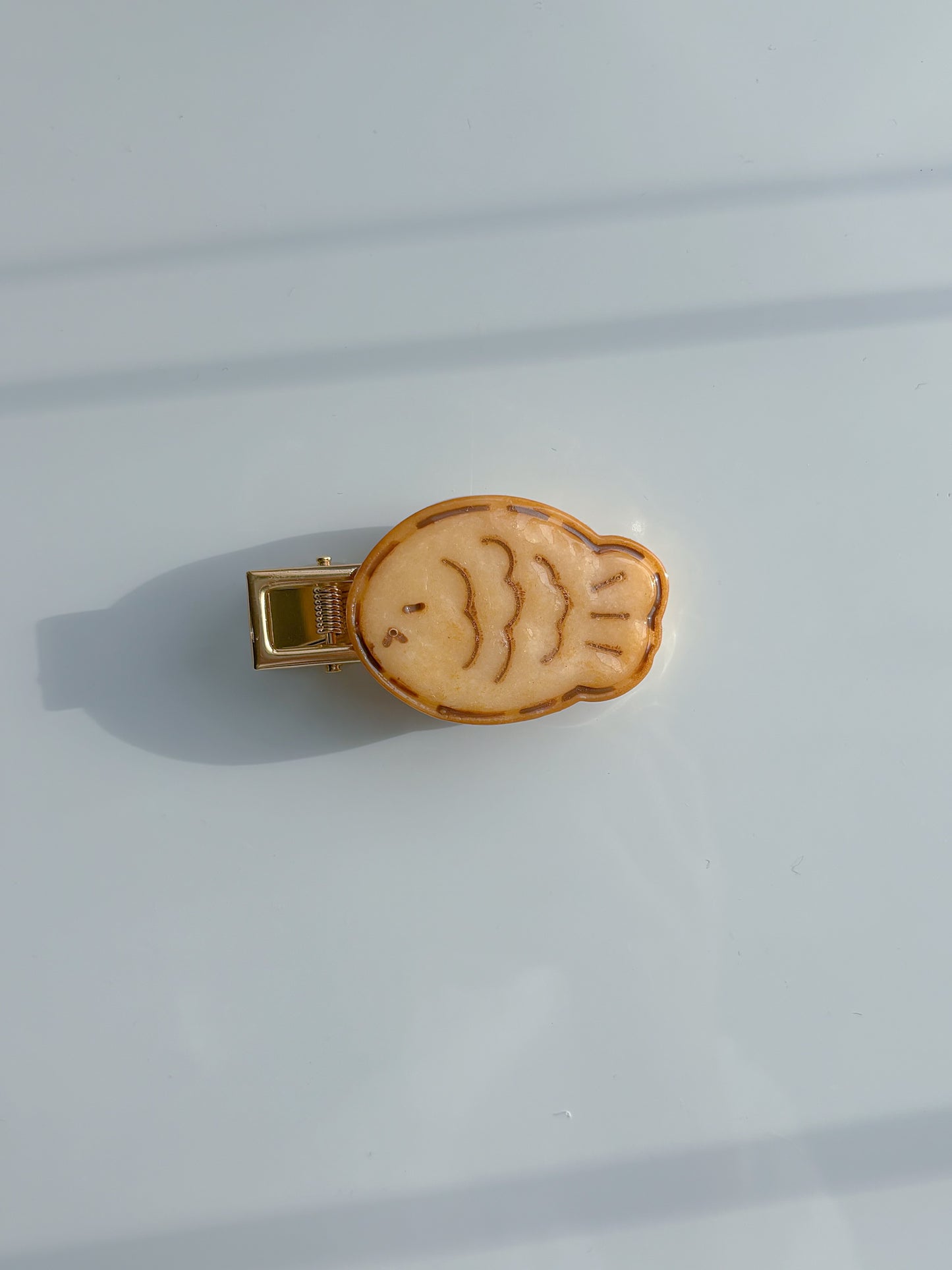 Hair Clip - Croissant & Taiyaki