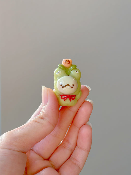 Froggie & Tulip Keychain - Customizable