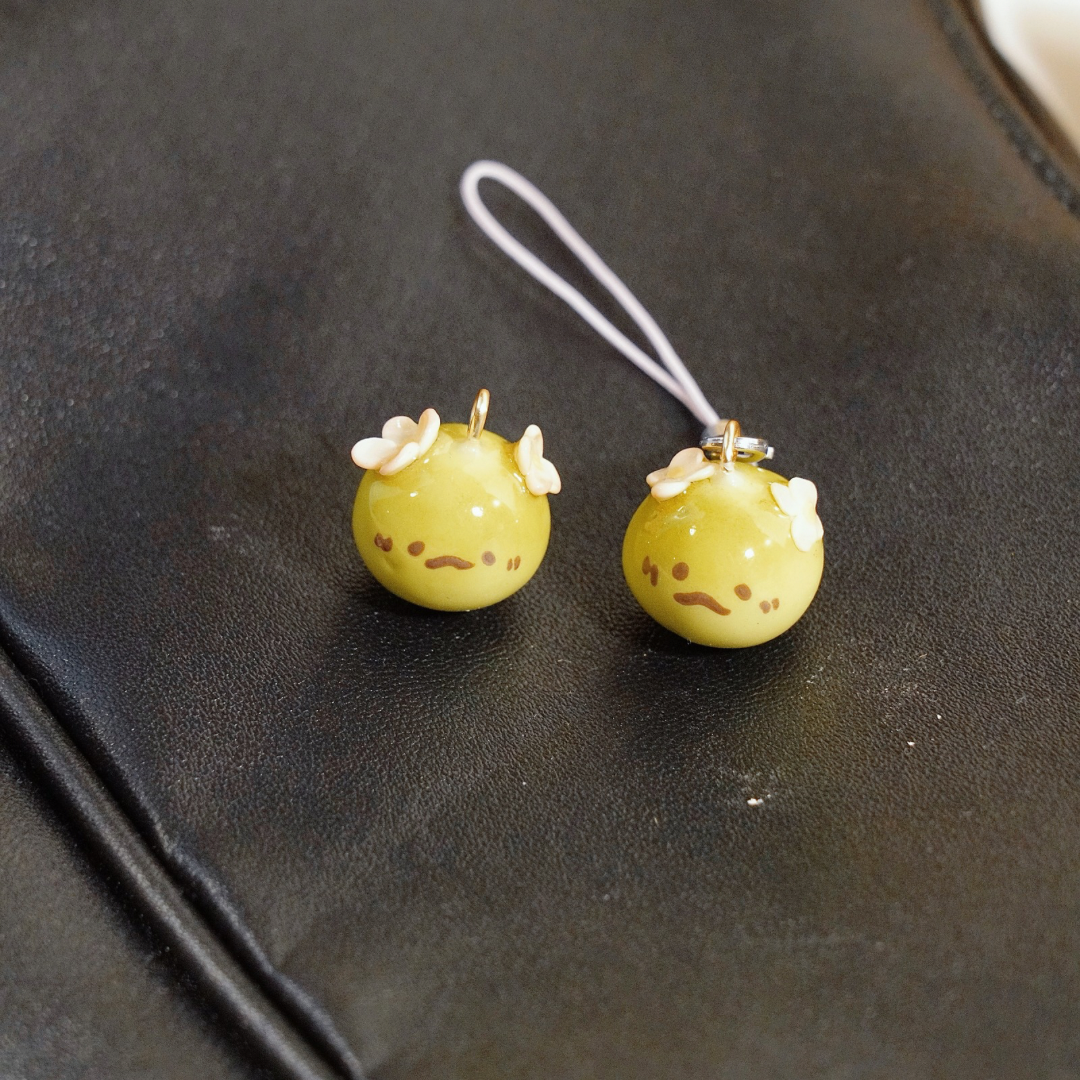 Matcha Mochi Phone Charm