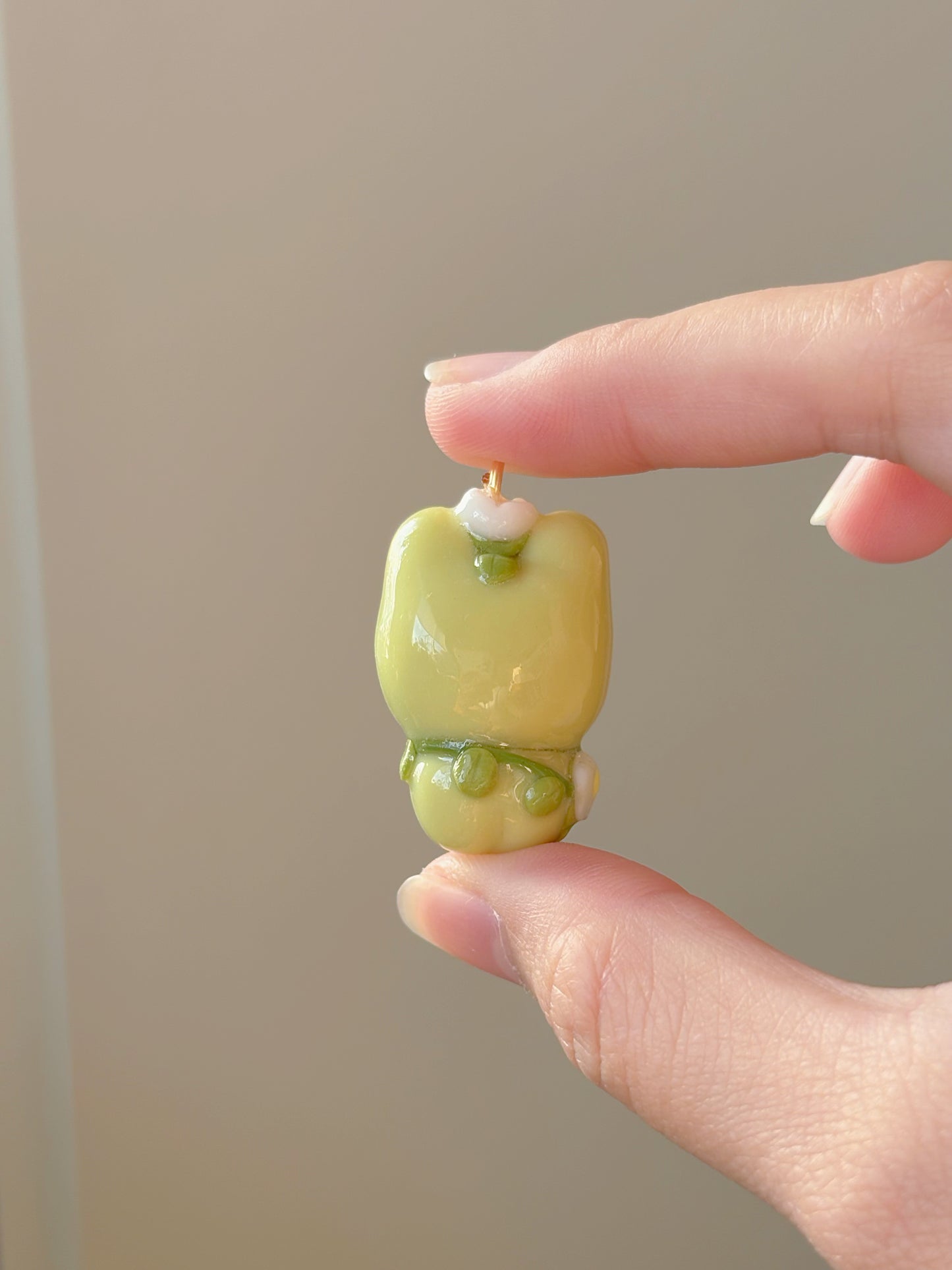 Froggie & Shiitake Mushroom Keychain - Customizable