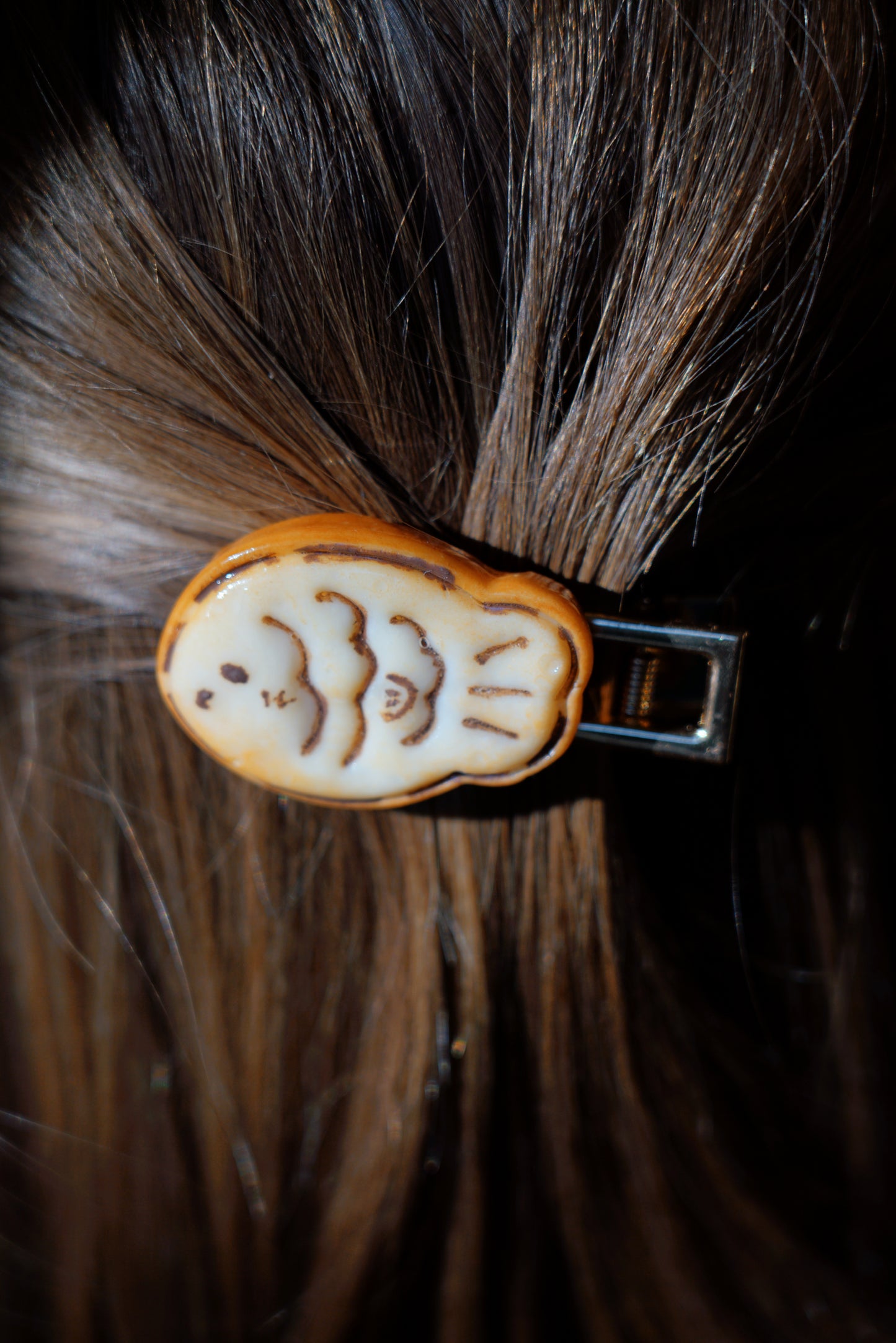 Hair Clip - Croissant & Taiyaki