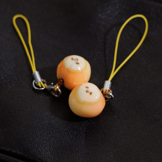 Peach Phone Charm