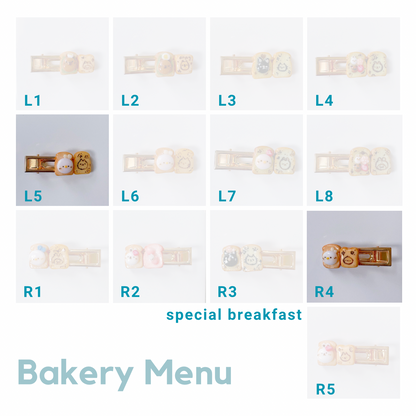 Hair Clip - Special Breakfast