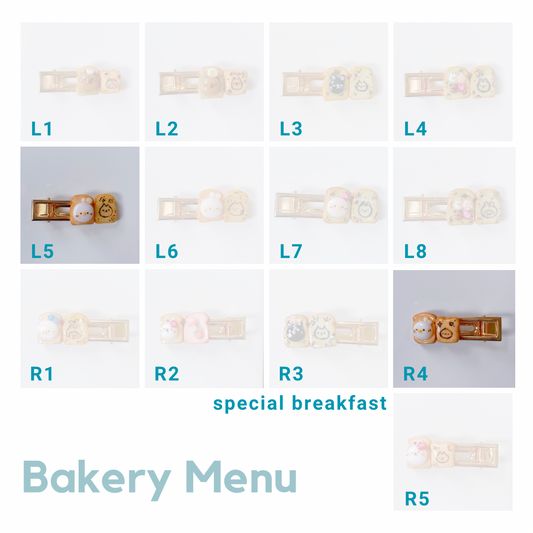 Hair Clip - Special Breakfast
