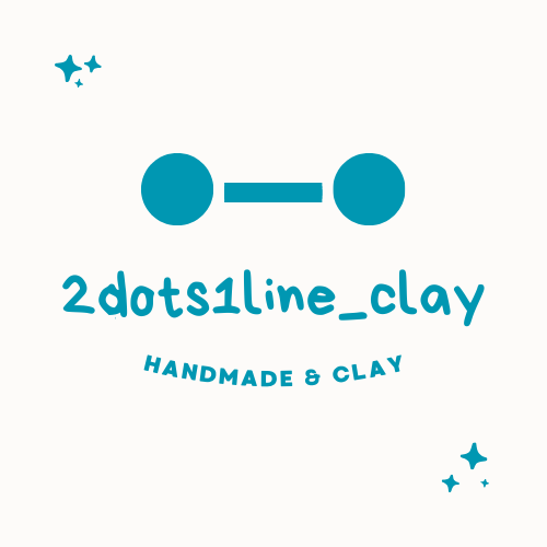 2 Dots 1 Line Clay