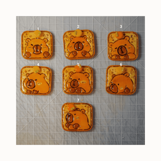 Breakfast Magnets - Capybara Cookie