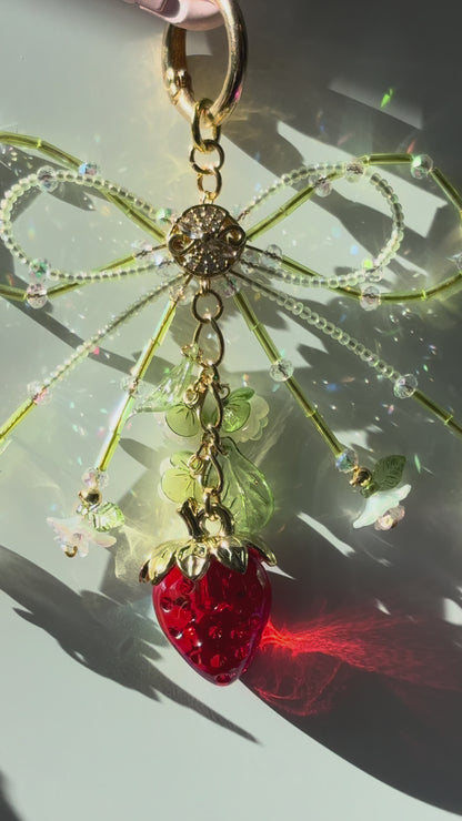 Beaded Charms - Strawberry